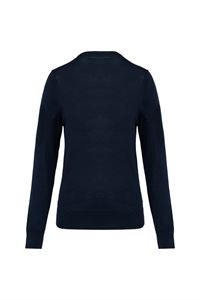 PULLOVER DONNA MERINO CON SCOLLO A V